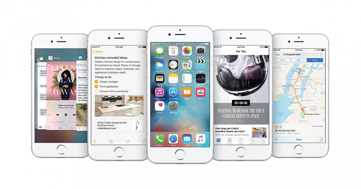 Apple released iOS 9.0 upgrade